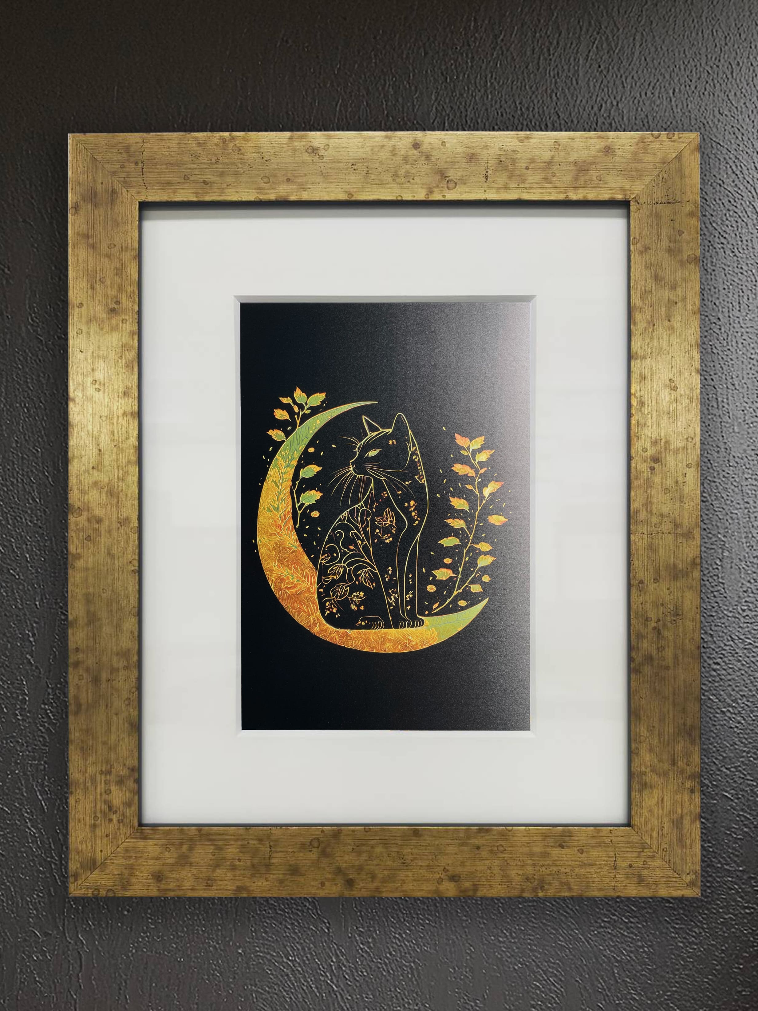 Japanese Luster Foil 01 [Inch Frame] / Cat, Special Printing, Special ...