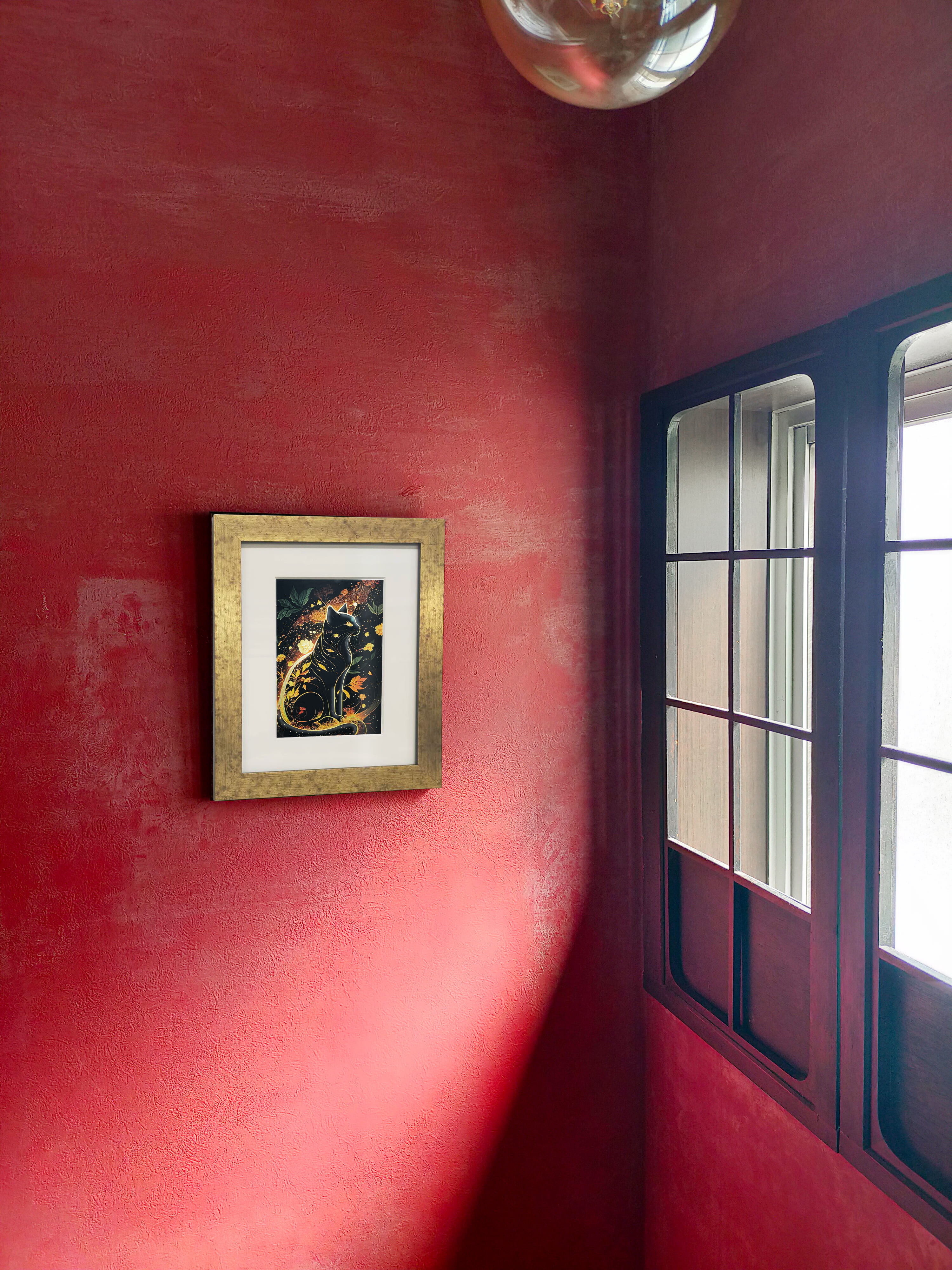 Japanese Luster Gloss 01 [Inch Frame] / Cat, Special Print, Special ...